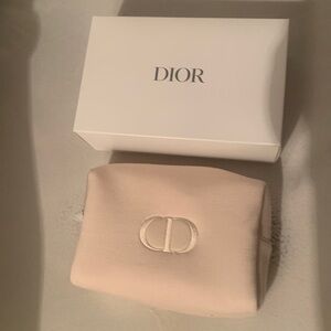 Dior - Light pale Pink Makeup Bag (brand new in packaging)